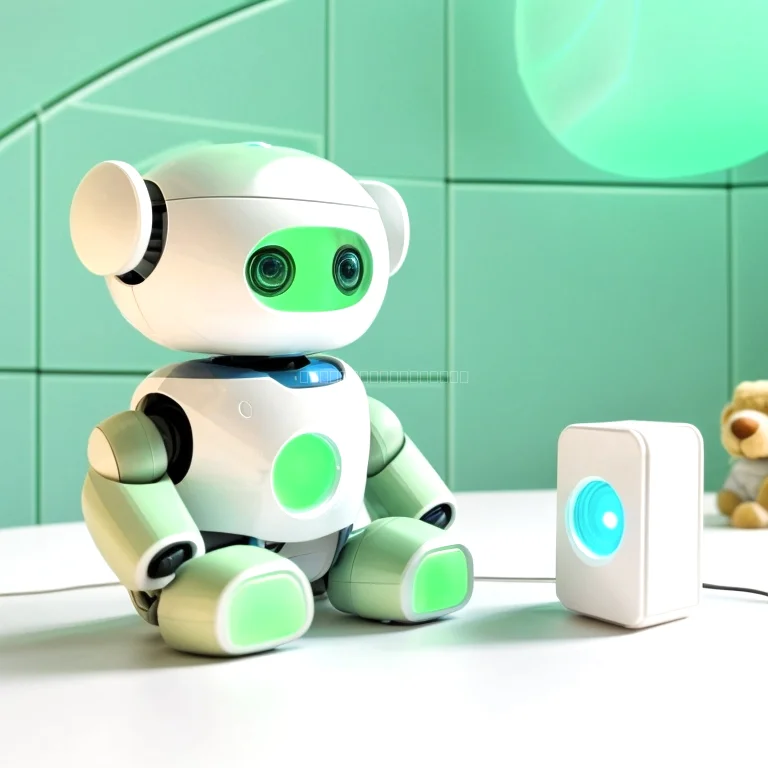 AI-Spielzeug Roboterhase und Musikdrache